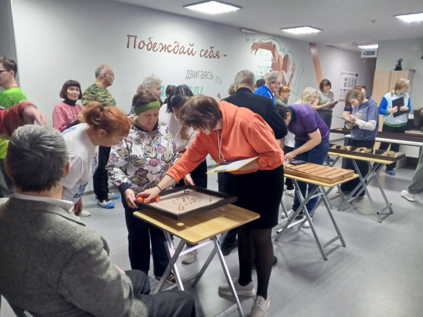 В Ресурсном центре адаптивных игр «Росток» прошел спортивный праздник​  для пенсионеров города Читы 